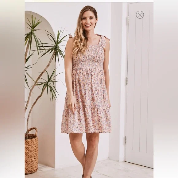 nordstrom maternity dress Lucy Girls Lilac Midi Dress  A Little Lacey